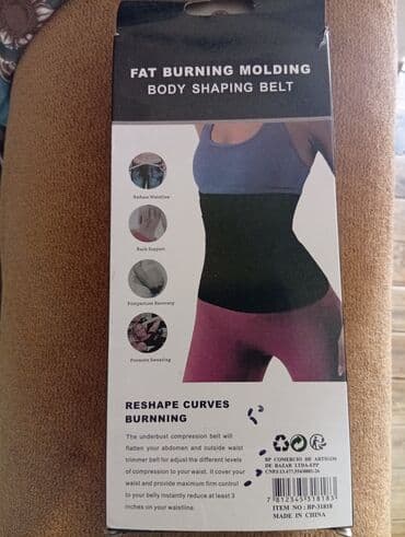 утягивающее белье для полных женщин: Məhsul: Waist Training Corset – Fat Burning Molding Body Shaping Belt — 2