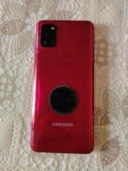 Audio: Samsung Galaxy A21, rəng - Qırmızı, Barmaq izi — 2