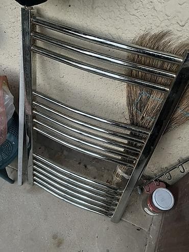 Xrom örtüklü dəsmal qızdırıcısı (radiator) - Material: paslanmayan — 1
