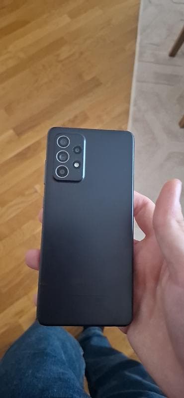 galaxy a54: Samsung Galaxy A52, rəng - Qara, Barmaq izi — 2