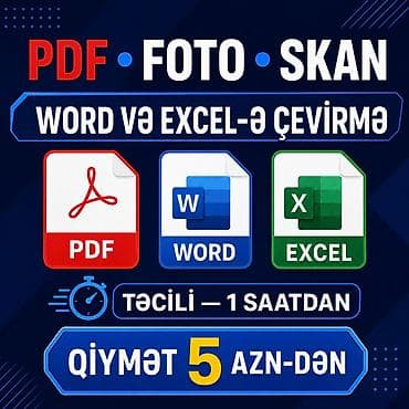 Sağlamlıq və gözəllik: Microsoft Excel, Word və PDF sənədləri üzrə onlayn xidmətlər — 1