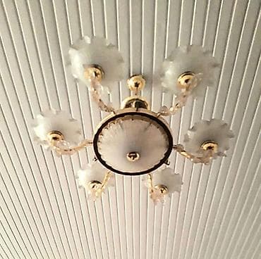 lüstr qiymətləri: Çılçıraq, 9 lampa, Şüşə — 1