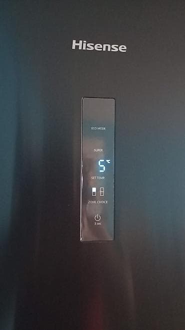 cəki tərəzisi: 2 qapılı Hisense Soyuducu Satılır, rəng - Qara, Dispenserli — 2