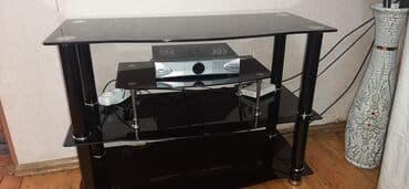 аренда помещения под ресторан кафе: Б/у, Прямой ТВ стенд, С полками, Стеклянный, Азербайджан — 1