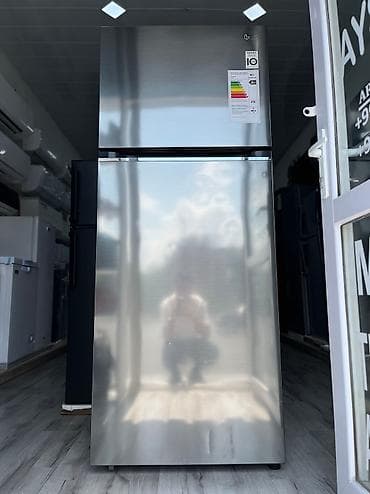 İşlənmiş 2 qapılı LG Soyuducu Satılır, rəng - Gümüşü, Dolab içi