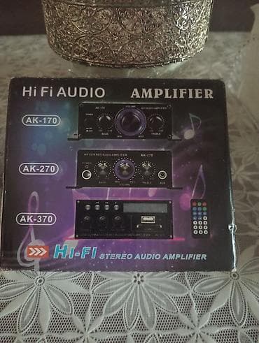 Hi-Fi Stereo Audio Gücləndirici — Model AK-270 Xüsusiyyətlər: - Hi-Fi lalafo.az -da Hi-Fi Stereo Audio Gücləndirici — Model AK-270 Xüsusiyyətlər: - Hi-Fi