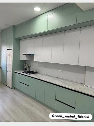 led projektorlar: Sifarişlə mətbəx dəsti, Özü çəkən petlələr, MDF, Kredit var, Pulsuz çatdırılma — 1