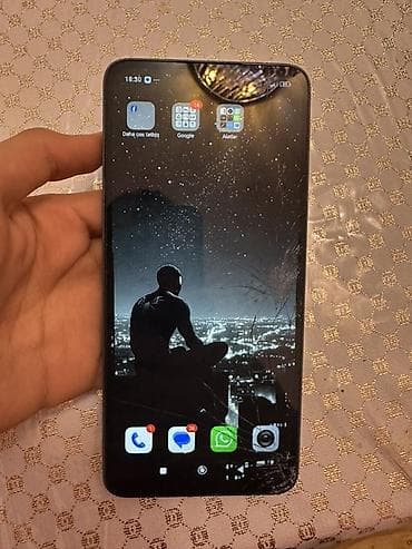 tv tuner box: Redmi 13C, 256 GB, rəng - Göy, Barmaq izi, İki sim kartlı, Face ID — 5