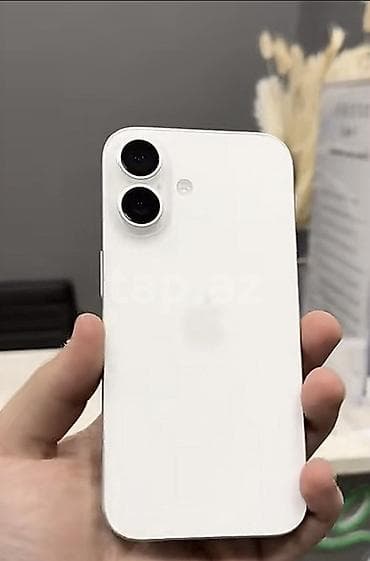ipone 16: IPhone 16, 128 GB, Ağ — 1