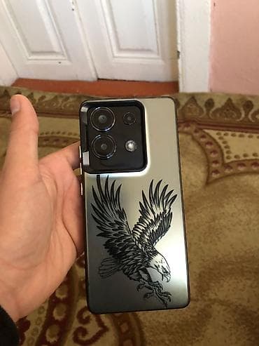 mobil telefonlar ucuz: Redmi Note 13, 256 GB, rəng - Qara, Barmaq izi — 1