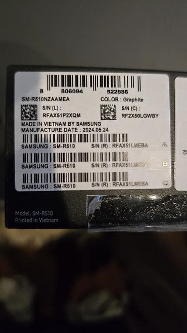 iphone 8 plus irşad: Samsung Galaxy Buds2 Pro simsiz qulaqlıq dəsti. Model: SM-R510. Rəng — 8