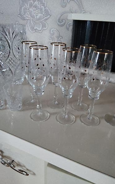 Qədəhlər, 6 ədədli dəst