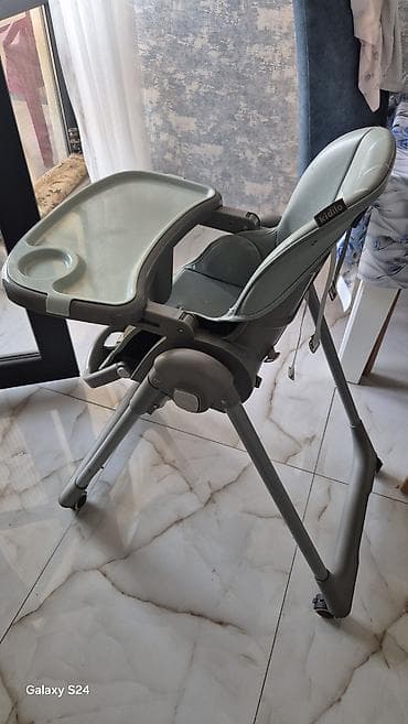Kidilo uşaq yemək stulu - Rəng: boz/boz-yaşıl tonları - Çıxarılan — 1