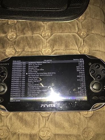 uncharted 4 disk: Sony PlayStation Vita (PS Vita) əl oyun konsolu Xüsusiyyətlər: - 5 — 8