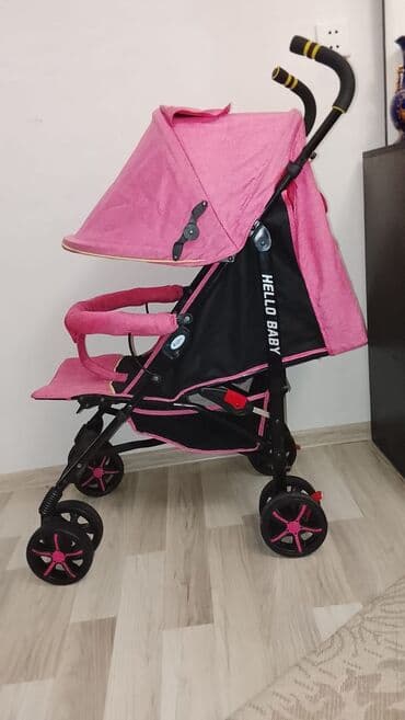 uşaq ucun kalyaska: Klassik gəzinti arabası, İşlənmiş, Yaş: 30 ay, Ünvandan götürmə, Ödənişli çatdırılma — 4