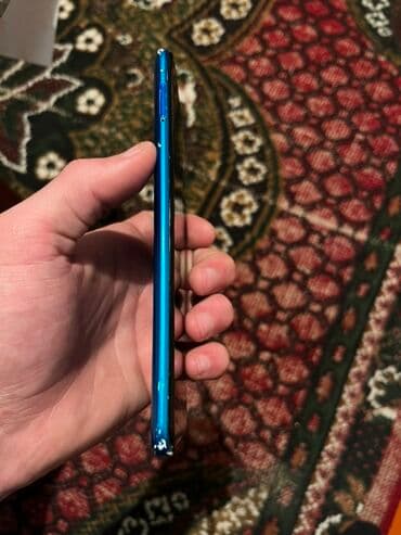 телефон fly iq4504: Tecno Spark, цвет - Голубой, Отпечаток пальца — 3