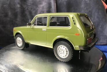 metbex tavan modelleri: Коллекционная модель LADA-2121 NIVA1600 olive green 1977 Model Car — 18