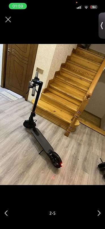 İşlənmiş Elektrik samokat 8", 351 - 500 Vt, 26 - 35 km/s, Ünvandan götürmə — 3