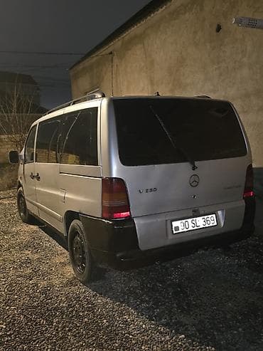 Mercedes-Benz Vito miniven - Kuzov: gümüş rəng, sürgülü yan qapı — 5