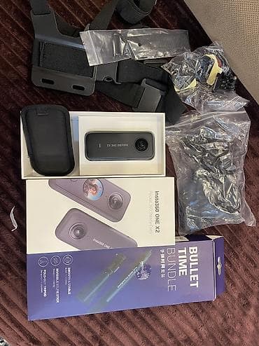 iphone xr yigilma: Insta360 One X2 satılır Təzə vəziyyətdədir, cəmi 1 dəfə istifadə — 3
