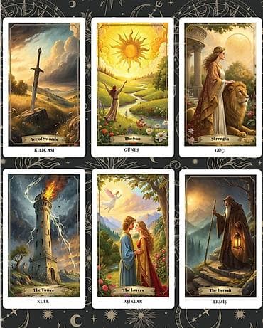 Kitablar və jurnallar: Klasik Tarot karti — 4