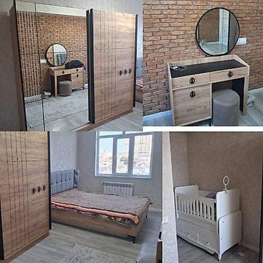 kapron dolab: İkinəfərlik çarpayı, Dolab, Termo, 2 tumba, İşlənmiş — 1