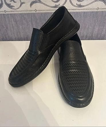 Мужская обувь: Məhsul: Kişi loafer ayaqqabısı - Rəng: qara - Üst material — 2
