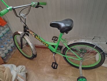 ikinci əl velosipedlər: Bu yaşıl rəngli uşaq velosipedi kiçik qartallar üçün əla seçimdir — 1
