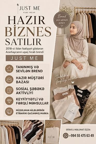 Hazır biznes: HAZIR BUSINESS SATILIR 2018-ci ildən fəaliyyət göstərən Azərbaycanın — 1