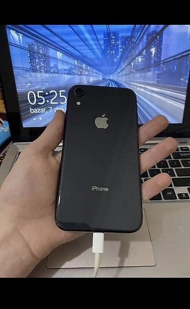 iphone x telefon: IPhone Xr, 64 GB, Qara — 3