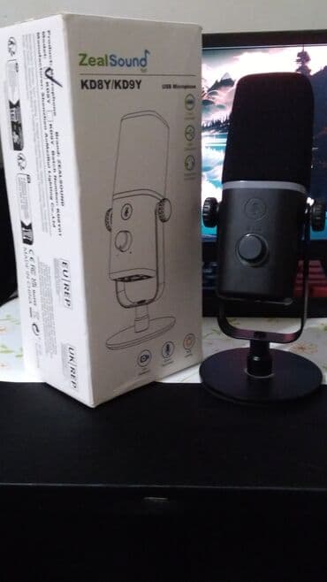 5 ci sinif ingilis dili kitabi lugeti: USB/XLR studiya mikrofonu – RGB işıqlı Kompüter noutbuk telefon v.s — 3