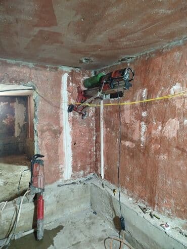 qabyuyan təmiri: #Betonkesme #betondeşmə Beton kubik kərpic - dən kəsim deşim — 23