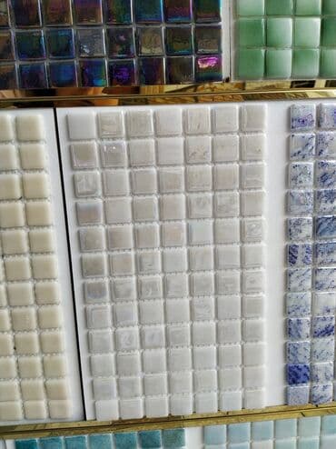 hindistan kafeli: Mozaik kafel paneli - Material: şüşə/keramika əsaslı mozaik kafellər — 1