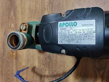 Bağ evi və bağ üçün hərşey: APOLLO QB62 su nasosu - Tip: Mərkəzdənqaçma (centrifugal) su nasosu - — 4