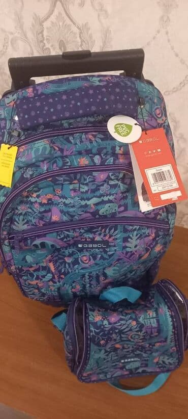 təkərli məktəbli çantaları: Təkərli məktəbli çantası+termo-çanta "Gabol" Brend: Gabol İstehsalçı — 4