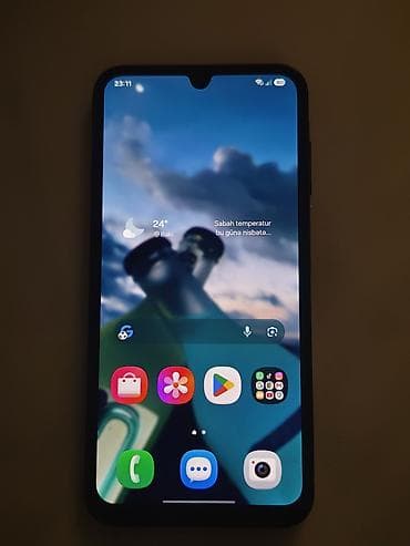 samsung tab e: Samsung Galaxy A15, 128 GB, rəng - Göy, Sensor, Barmaq izi, İki sim kartlı — 2