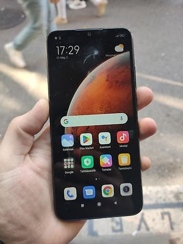 redmi mi9: Redmi 9A, 32 GB, rəng - Qara, Sensor — 1