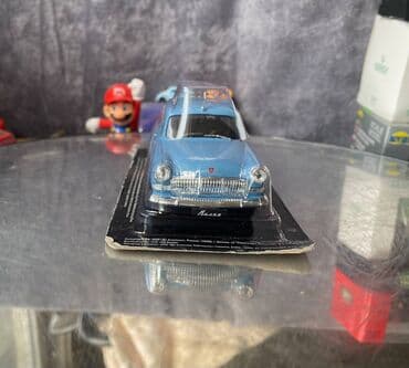 metbex tavan modelleri: Коллекционная модель VOLGA GAZ-22 blue 1962 DeAgostini Scale 1:43 — 5