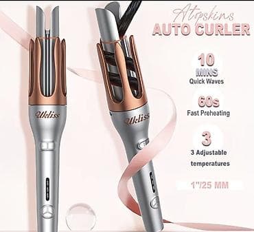 Ukliss – avtomatik saç burucu - 1 düym/25 mm ölçülü burucu başlıq –