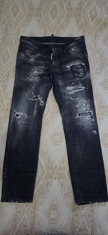 idman şort: Cins şalvar, Dsquared2 — 1