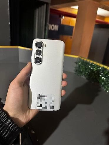 nokia e 52: Infinix Hot 60 Pro+, 256 GB, rəng - Gümüşü, Sensor — 3