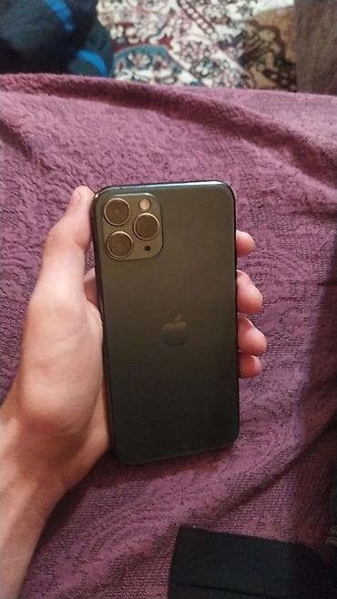 IPhone 11 Pro, Matte Midnight Green, Simsiz şarj