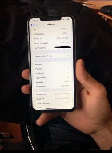 samsung s25 qiyməti: IPhone Xs Max, 256 GB, Matte Silver, Simsiz şarj — 3