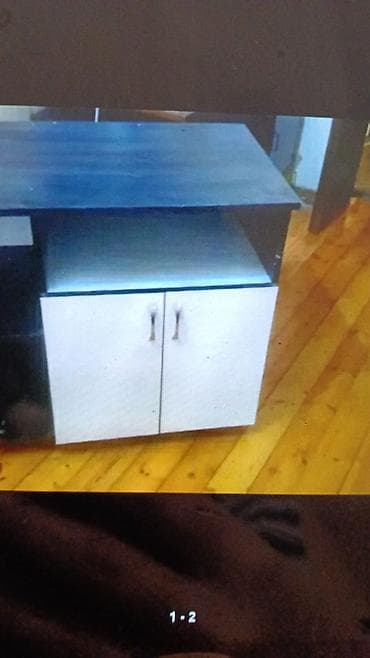 dekor mebel: Künc Tv altlığı, Polkalı, Laminat — 1