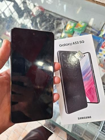 samsung tab 5: Samsung Galaxy A53 5G, 256 GB, rəng - Qara, İki sim kartlı — 2