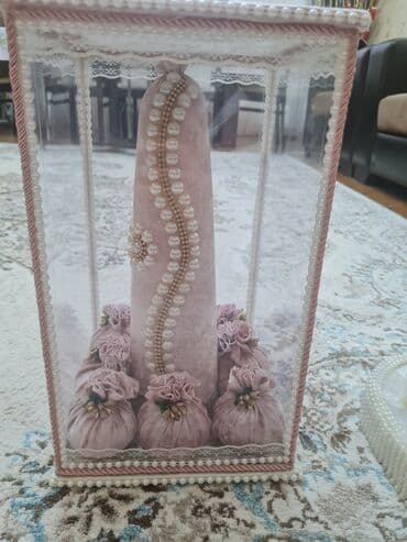 Toy paltarları: Toy-nişan üçün bəzəkli xonça və xonça aksesuarları dəsti - Klassik — 2