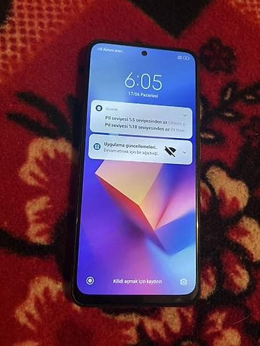 iphone 17 ucuz: Redmi Note 10, 64 GB, rəng - Göy, Barmaq izi — 2