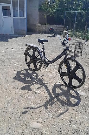 velosiped desna 2: Şəhər gəzintisi üçün praktik velosiped - Rəng: qara - Geniş, rahat — 3