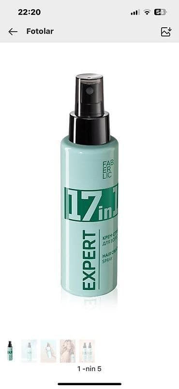 sac tebıı: Faberlic Expert “17-in-1” Saç Spreyi Çoxfunksiyalı peşəkar saç baxımı — 1