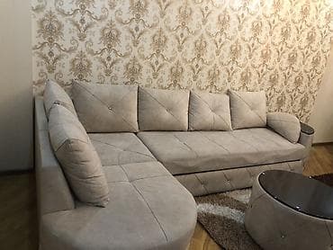 bag evi ucun stol stul: Qonağ otağı üçün dəst mebellər.Uqlavoy divan,açılan stol və stulları — 3